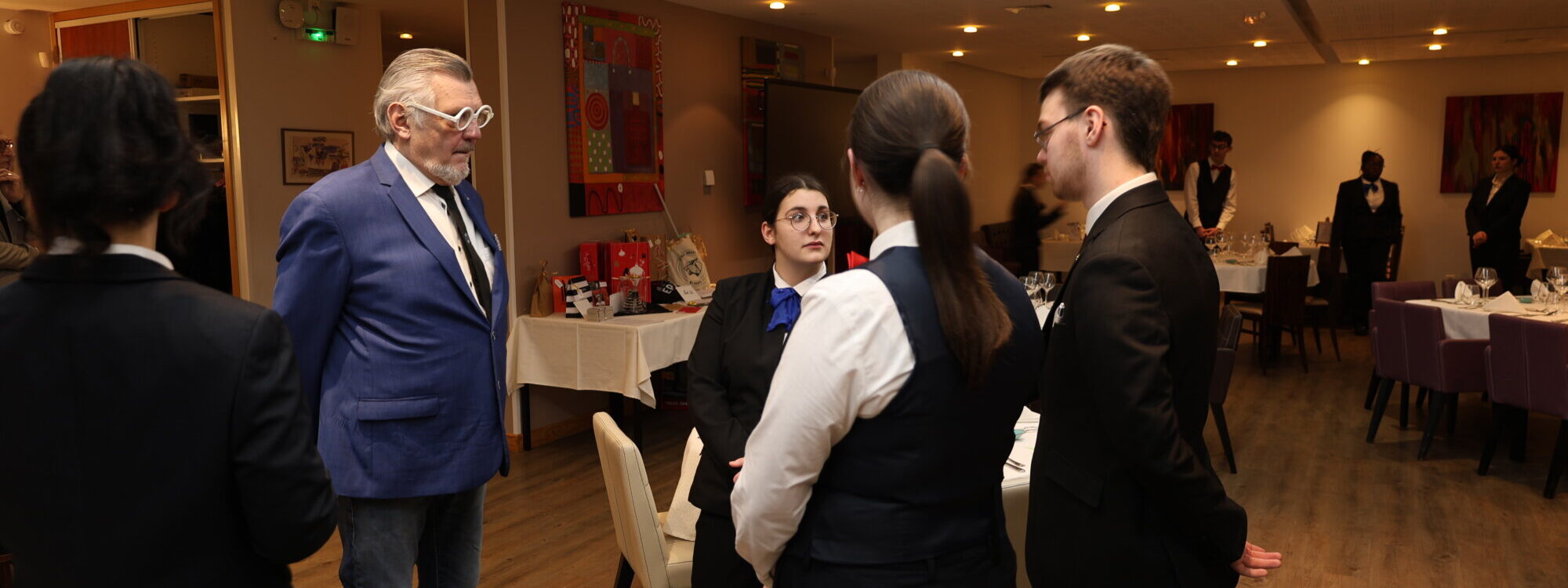 Une soirée caritative d’exception au restaurant d’application Le Val-d'Ajol
