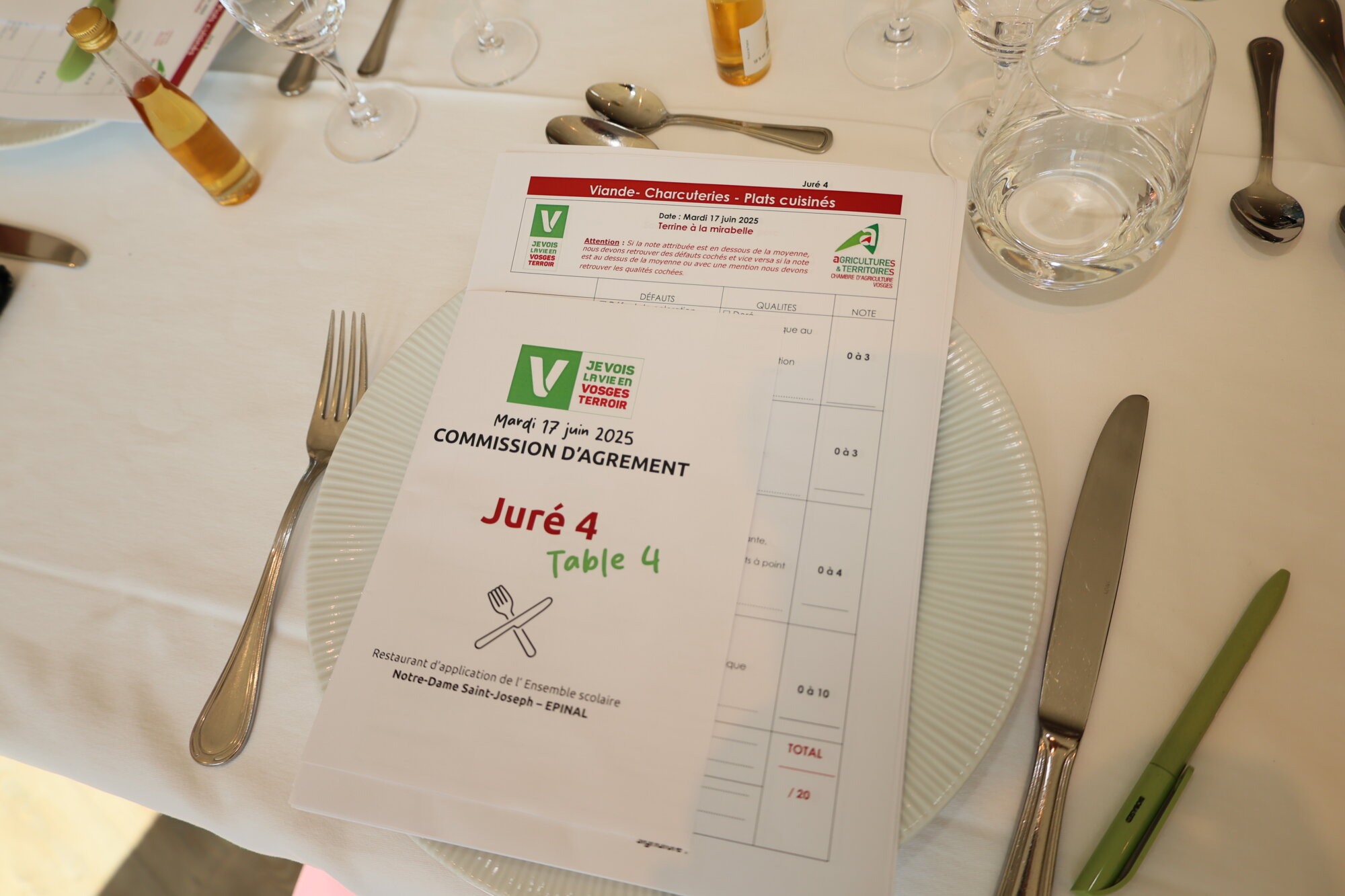 La Commission d’Agrément “Je Vois la Vie en Vosges Terroir” s’installe au Lycée Notre-Dame Saint-Joseph à Épinal Golbey